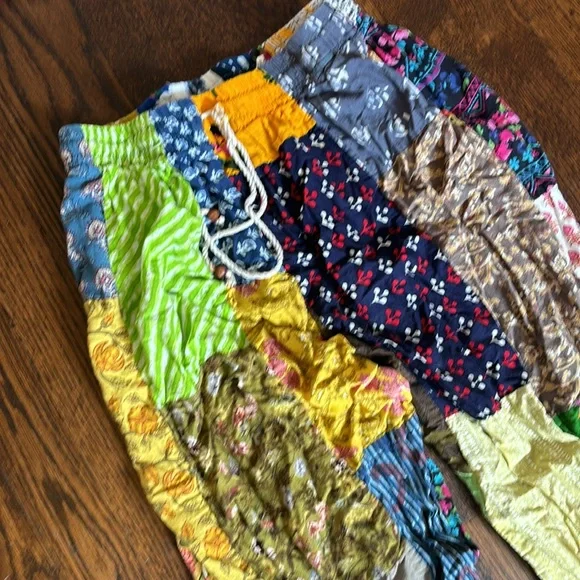 patchwork pants - Picture 2 of 2